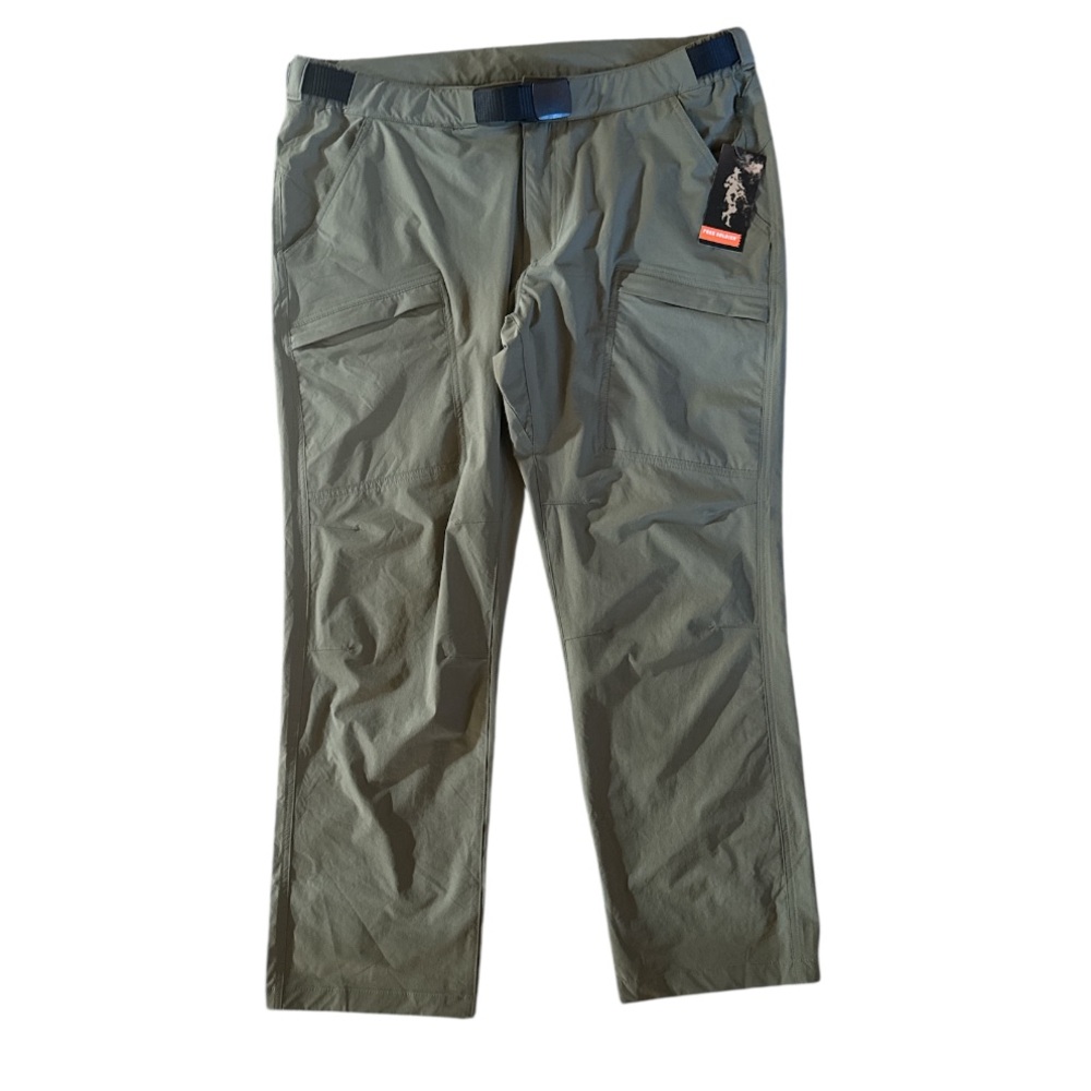 FREE SOLDIER Men's Outdoor cargo hiking Pants with Belt lightweight NWT Sz 40/30